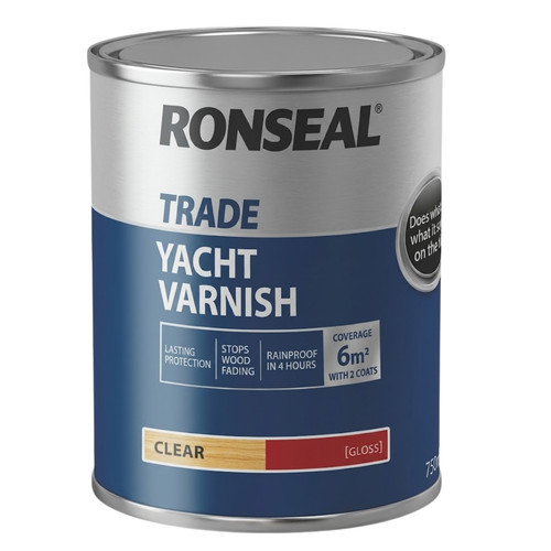 Ronseal yacht varnish clear - ronseal,