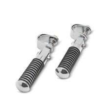 Engine guard foot pegs for