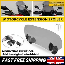 Smoked windshield motorcycle - smoked,