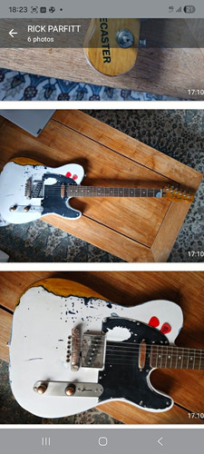 Rick parfitt fender squier - rick,