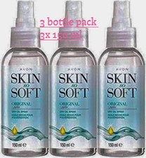 3 x Avon Skin So Soft Original