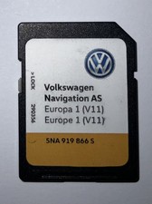 Genuine Volkswagen V11 Satellite Navigation SAT NAV SD Card 5NA 919 866 S