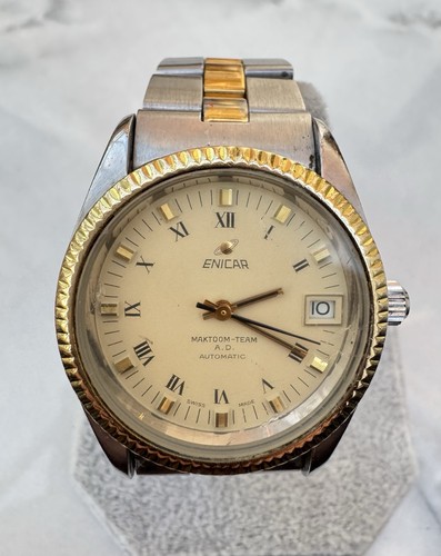 Vintage enicar automatic watch - vintage,