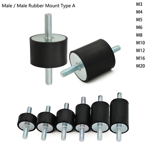 Rubber mount car - mount, bobbin