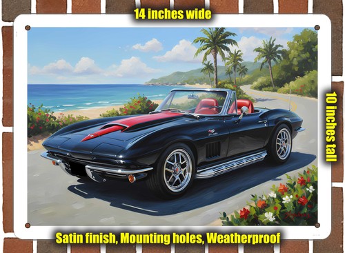 Metal sign 1963 chevrolet - sign,