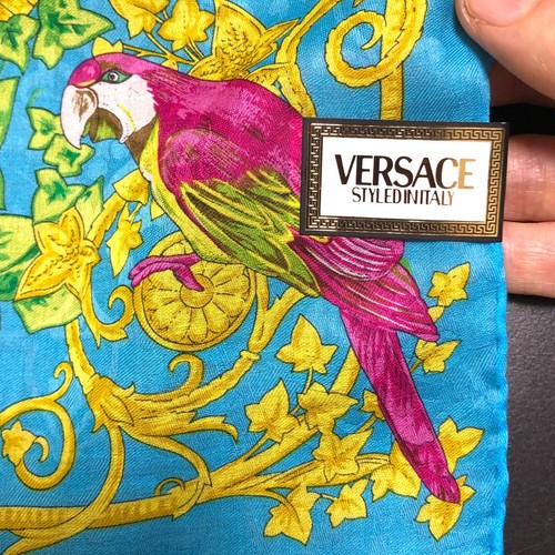 Mint versace handkerchief - mint,