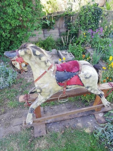 Collinson rocking horse c1980 - collinson,