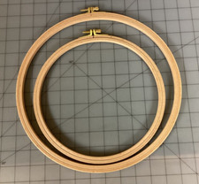 Nurge wooden embroidery hoop 8" & 10"