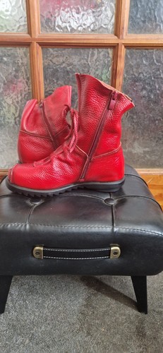 Women red leather - women’s,