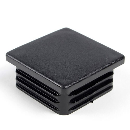 Square plastic black blanking - square,