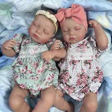 Reborn Baby Dolls Loulou Twins