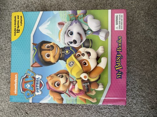 Paw patrol busy book with - busy,