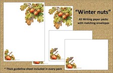 "Winter nuts" - A5 Letter
