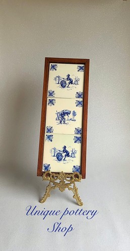 Set framed vintage dutch - of,