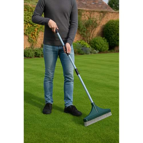 Artificial grass rake - grass, brush