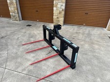 1.8m Heavy Duty 3PL Double Bale Spike (Tractor Mount 3-point linkage)