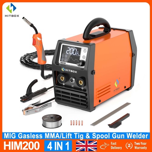 Hitbox 4in1 200a mig welder - 200a,