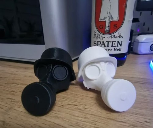 Dust tight german gas mask - dust,