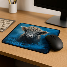 Highland Cow Mouse Mat | Cute