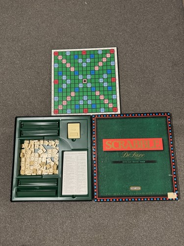Vintage scrabble deluxe - vintage,