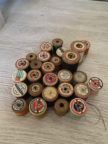 Sylko vintage wooden cotton - vintage,
