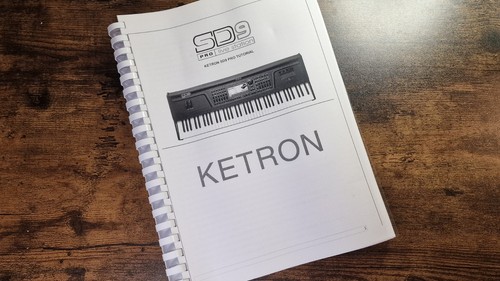 Official ketron sd9 user - sd9,