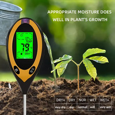 4-in-1 Soil PH Light Moisture