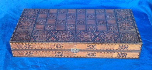 Antique inlaid wooden - antique,
