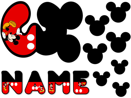 Mickey mouse inspired - mickey, and