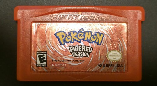 Pokémon fire red nintendo - red,