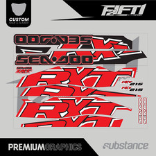 seadoo RXT 215 Sea Doo Bombardier jet ski jetski Decal Kit Stickers Graphics