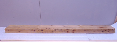 Beam pine fire place - place, mantle