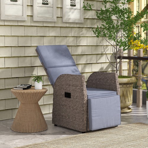 Outdoor recliner chair - chair, w/