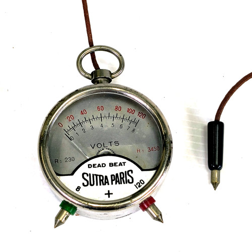 Vintage volt meter dead beat - dead,