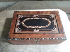 Antique Inlaid Rosewood