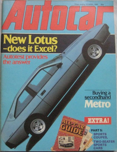 Autocar magazine april 1983 - autocar,