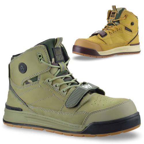 Mens leather safety steel - steel, toe