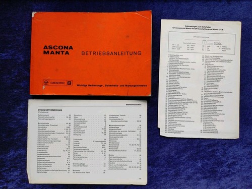 Opel ascona manta a - opel,