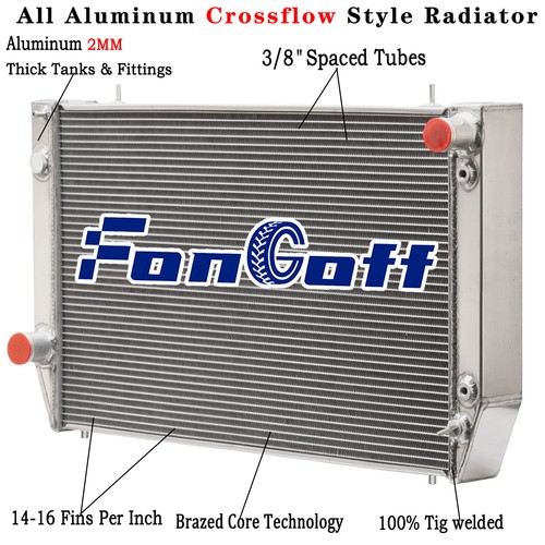 Row radiator for - for, 1982-1991