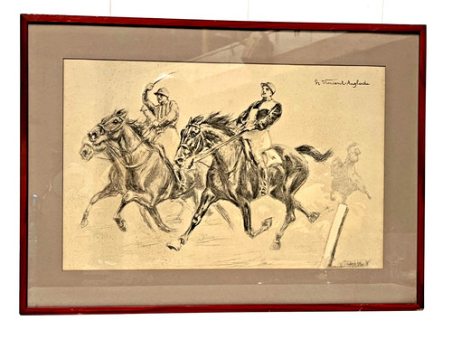 Original drawing henri - drawing,