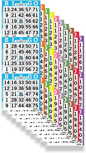 Bingo books faces 10 - books, faces,