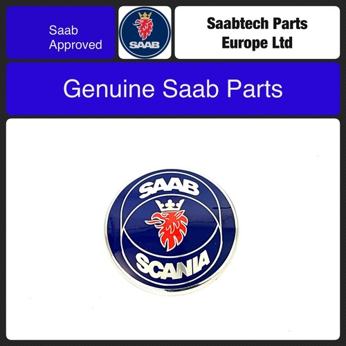 Saab front bonnet emblem badge - saab,