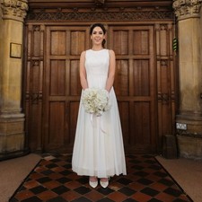 White Lace & Chiffon Wedding
