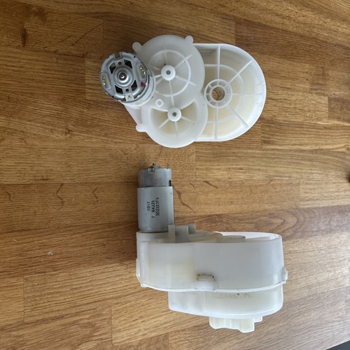 Pair 12v motor and gearbox - and,
