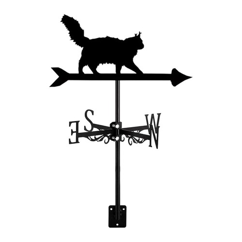 Cat metal weathervane - cat,