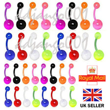 Glow In Dark Tongue Bar Belly