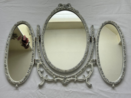 Vintage triple oval vanity - vintage,