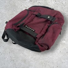 Burton Snowboards Backpack Bag Maroon Outdoors Hiking School Bag