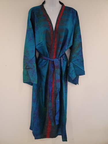 Silk kimono long - kimono, vintage