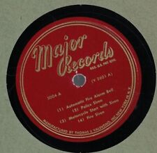 ANTIQUE MAJOR SOUND EFFECTS 10" 78 POLICE & FIRE TRUCK SIRENS MOTORCYCLE START